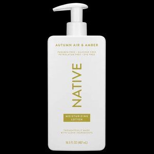 Native Autumn Air & Amber Body Lotion – Unisex Moisturizer for Dry Skin
